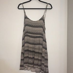 Boho chic flowy dress